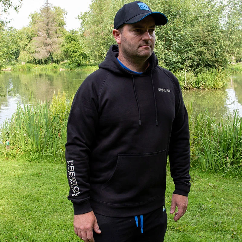 Preston Innovations Black French Terry Hoodies